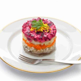Balıqlı “Şuba” salatı