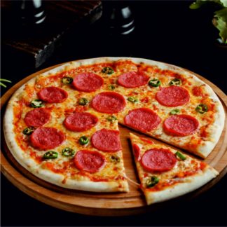 Pizza pepperoni, acılı (30 sm)