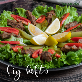 Acılı çiy köftə ətli urfa üsulu (narşərablı)