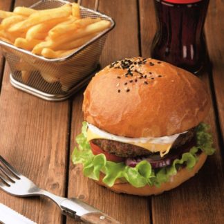 Eco cheeseburger