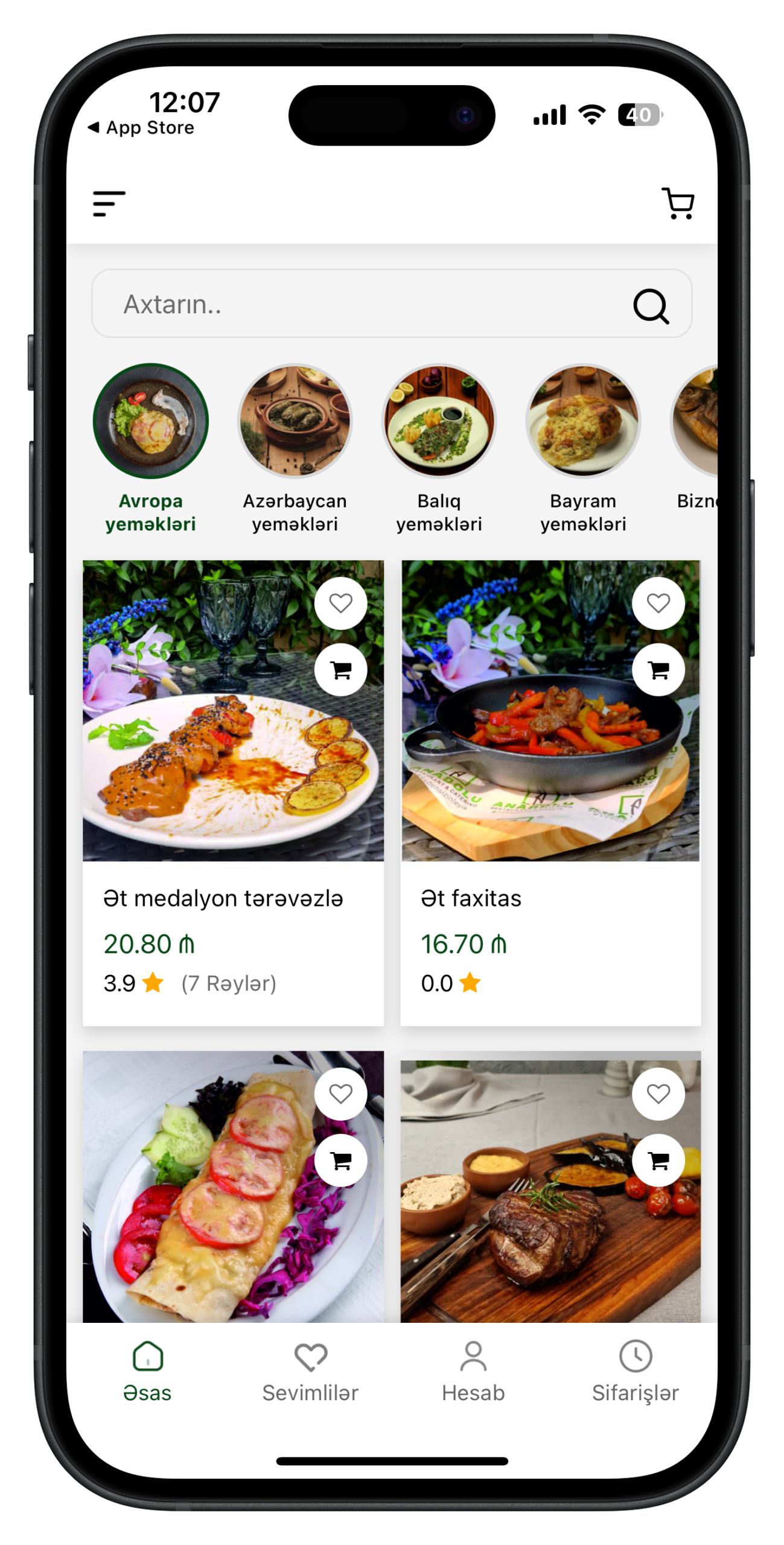 Anadolu mobile application