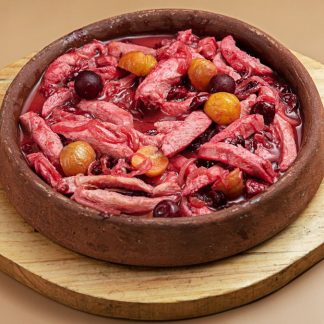 Albalılı toyuq qovurma