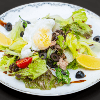 Tuna salatı paşot yumurta ilə YENİ DAD